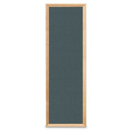 United Visual Products Slim Style Indoor Enclosed Corkboard, 24 UVRDS23SBH-WHITE-CLOUD